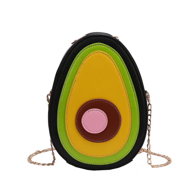 

Summer new style cartoon fruit cute pie shoulder bag creative personality messenger bag, As picture shows
