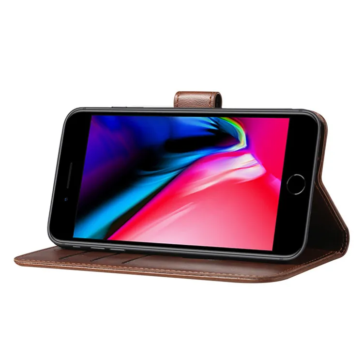 Classic Diary PU Leather Phone Case For Iphone 6 6s Wallet Case