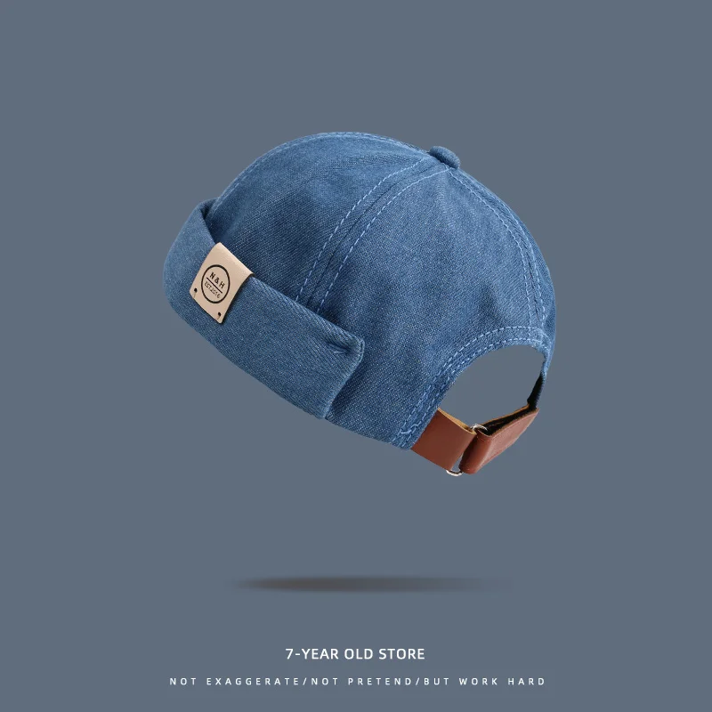 Custom No Brim Caps Hats Baseball Without Brim Hat Manufacturer Docker