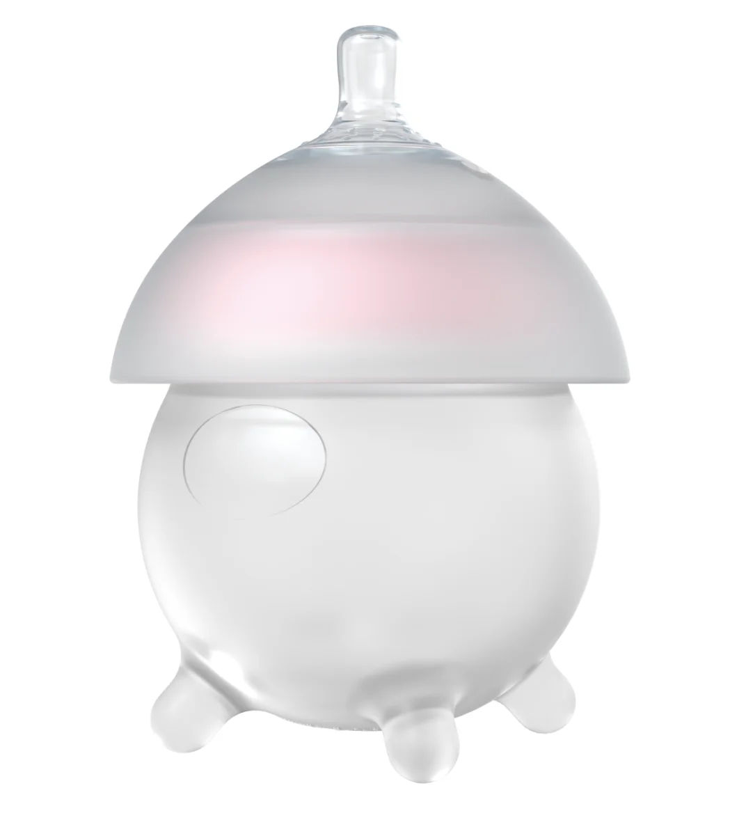 

Hot Sale Soft Silicone Baby Bottle Wide Mouth Anti-Colic Feeding Bottle 260ml Baby Feeding Bottle