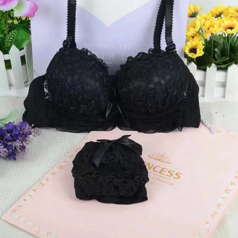
Hight quality products woman sexy fancy stylish bra panty set underwear 