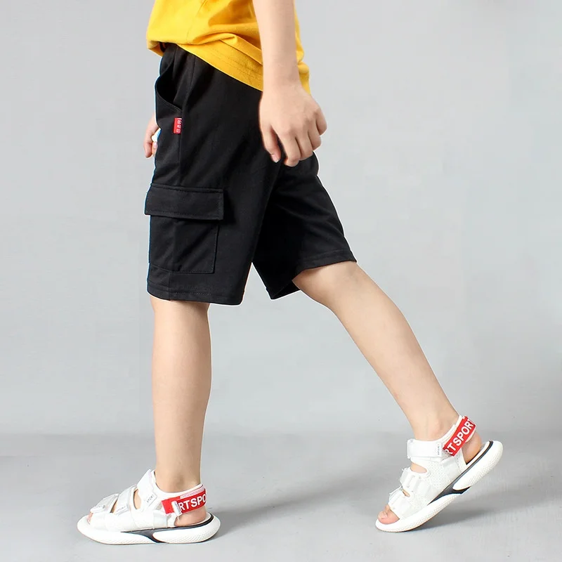 

Children's casual pants Korean style summer new boys casual five-point pants