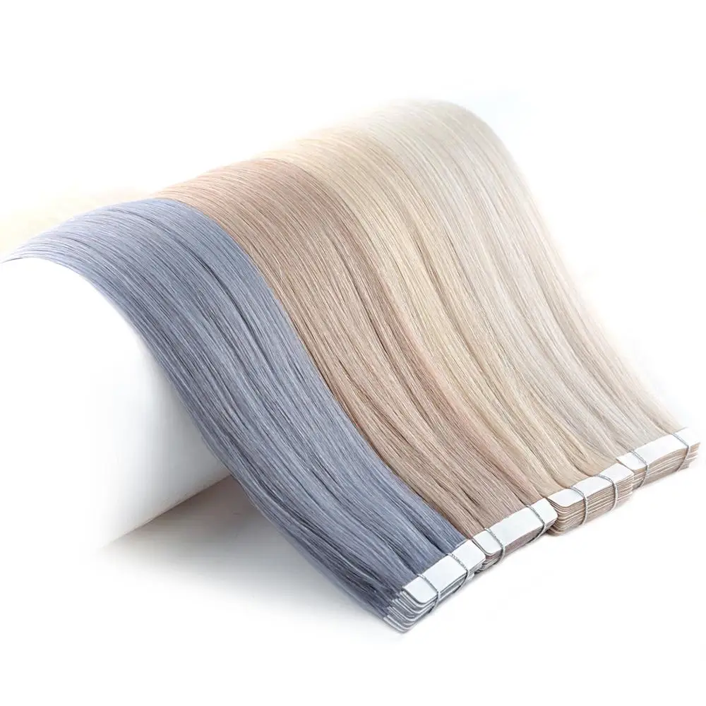 

Neitsi 20 Inch Adhesive Walker Tape Hair Extensions Indian Remy Tape Hair Extensions Double Drawn Tape Human Hair