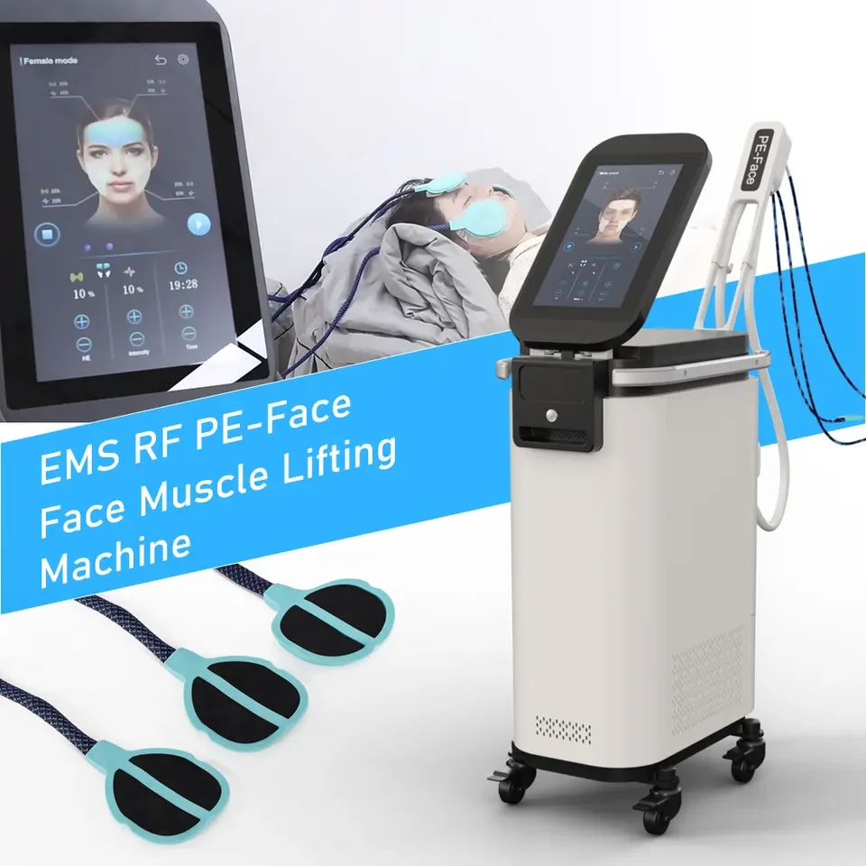 

RF EMS PE-Face Muscle Stimulation Face Lift Machine