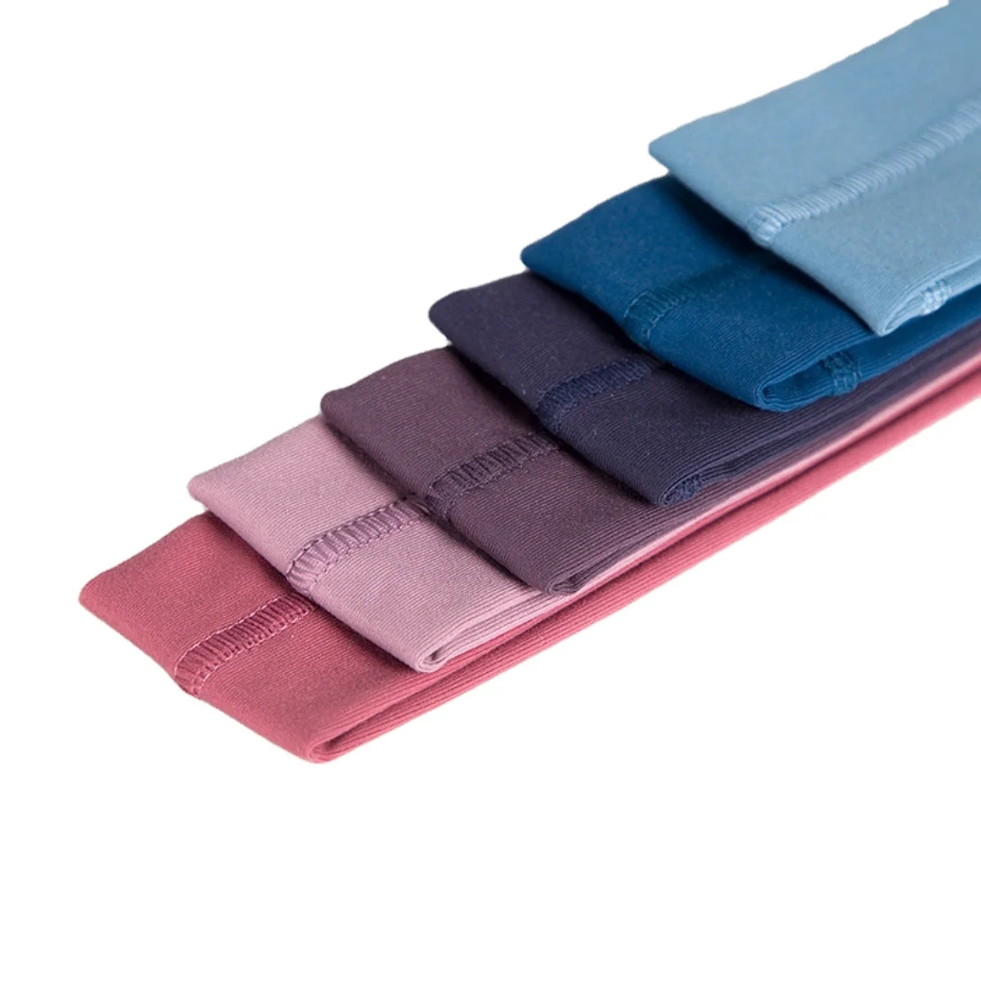 

Low MOQ custom logo gym Yoga stretching elastic antiskid Yoga tennis sweat sports Headband