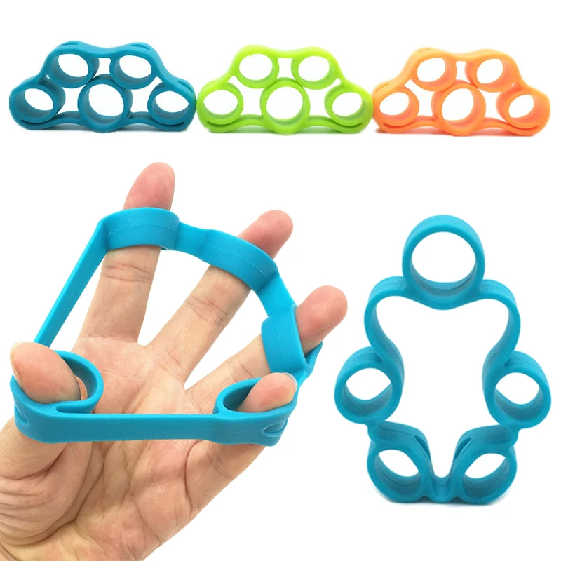 

Silicone Finger Stretcher Hand Resistant Band Finger Exerciser, Customized color