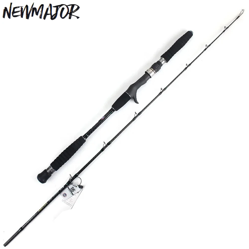 Lurekiller 1.75M PE 2-5 JIG 80-200G Power Jigging Rod Full Fuji Parts Carbon Hardness Saltwater Ocean Boat Fishing Rod Fast