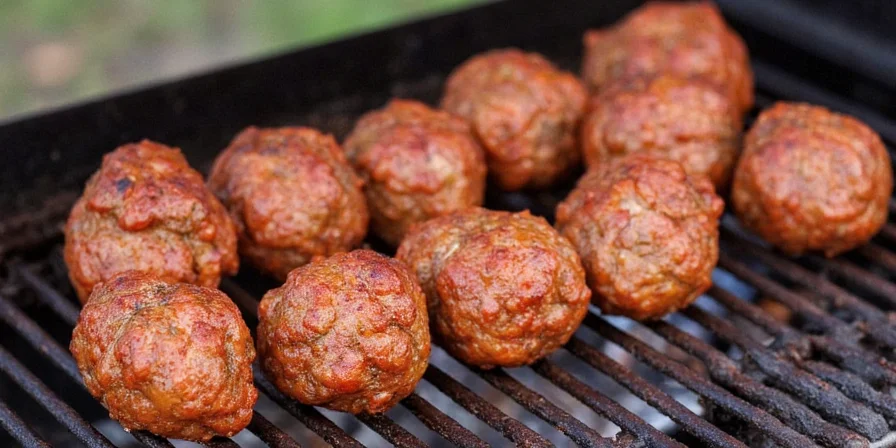 Seekh kebab skewers on a grill