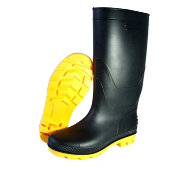 Plastic Branded Men's Boots For Workers Knee High Navy Grey Black ...