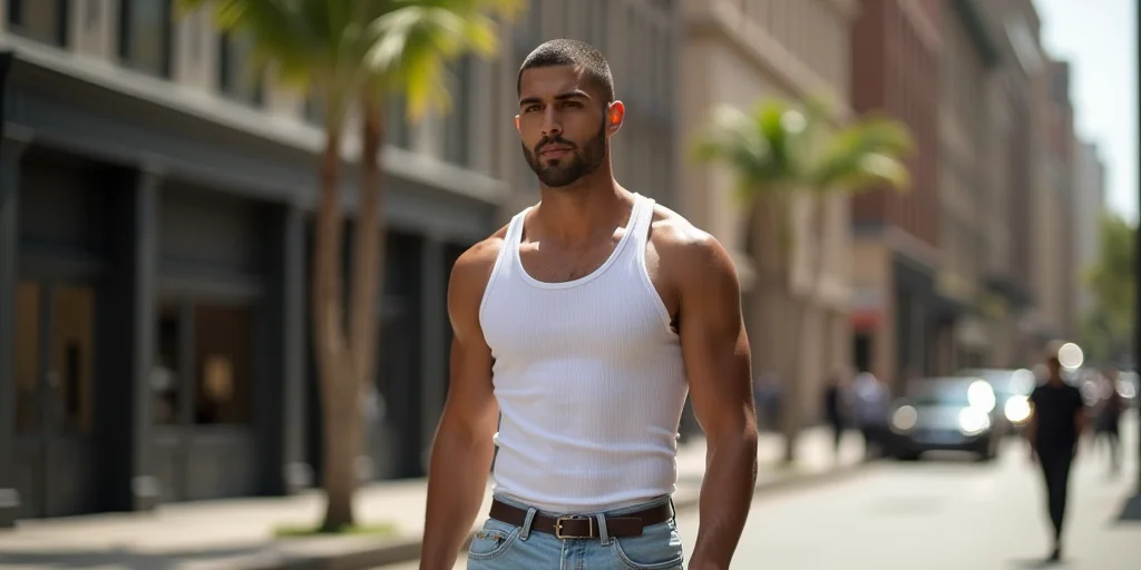 Wife Beater Tank Top For Men – Stylish & Breathable On Alibaba