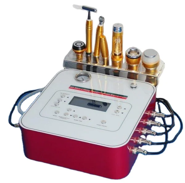 

7 in 1 No Needle Mesotherapy Cryolift Wrinkle Removal Galvanic Iontophoresis Facial Machine