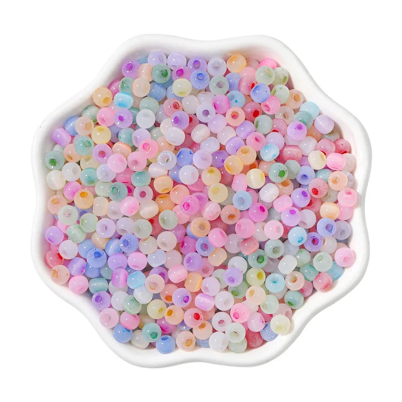 

Seed Beads Wholesale 4mm Seed Glass Beads Crystal Seed Beads for Jewelry Making