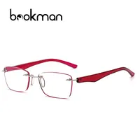 

Fancy Rimless Women Men Optimum Optical plastic and Metal Fashion Reading Glasses