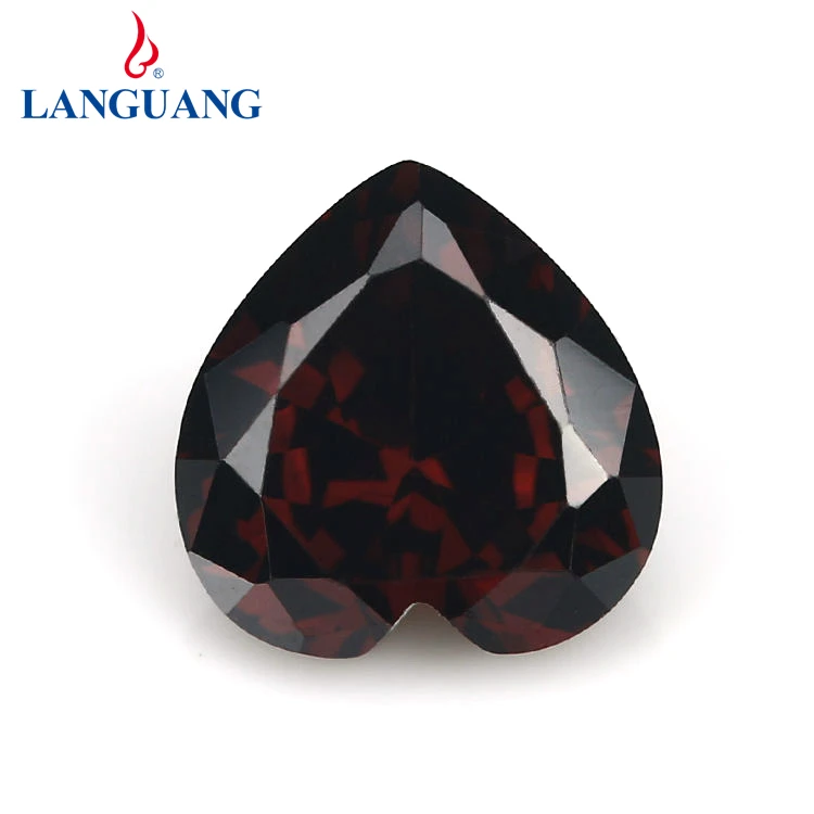 

Blue light wholesale best selling loose stone color Black Cubic Zirconia synthetic heart-shaped zircon, Tanzanite blue