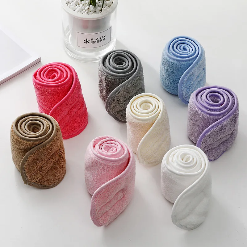 

Custom logo headband Spa and wash face head wrap women Wrap Headband