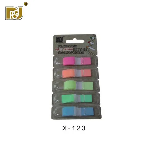 

Wholesales Promotional Pocket Sticky Notes Sticky It Post Note With Colorful Cute Cartoon Book Markers Memo Pad, Customized color