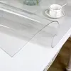 Waterproof Oil Resistance Rectangle Printed PVC Tablecloth For Home Outdoor Decoration PVC Table Cover