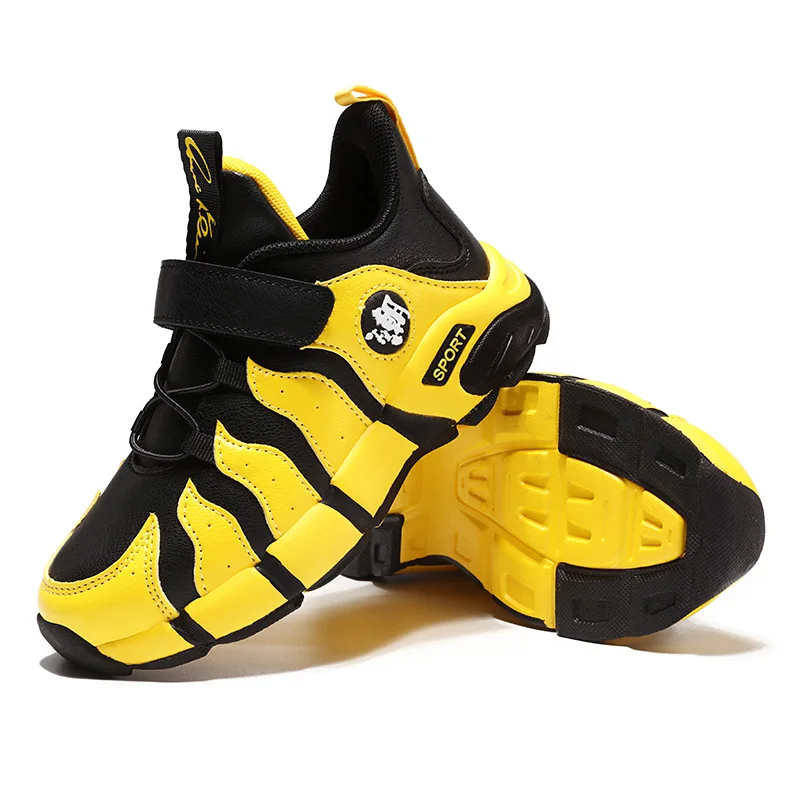 

New Safety Kids Sport Shoes Sneaker Children's Basketball Running Shoes