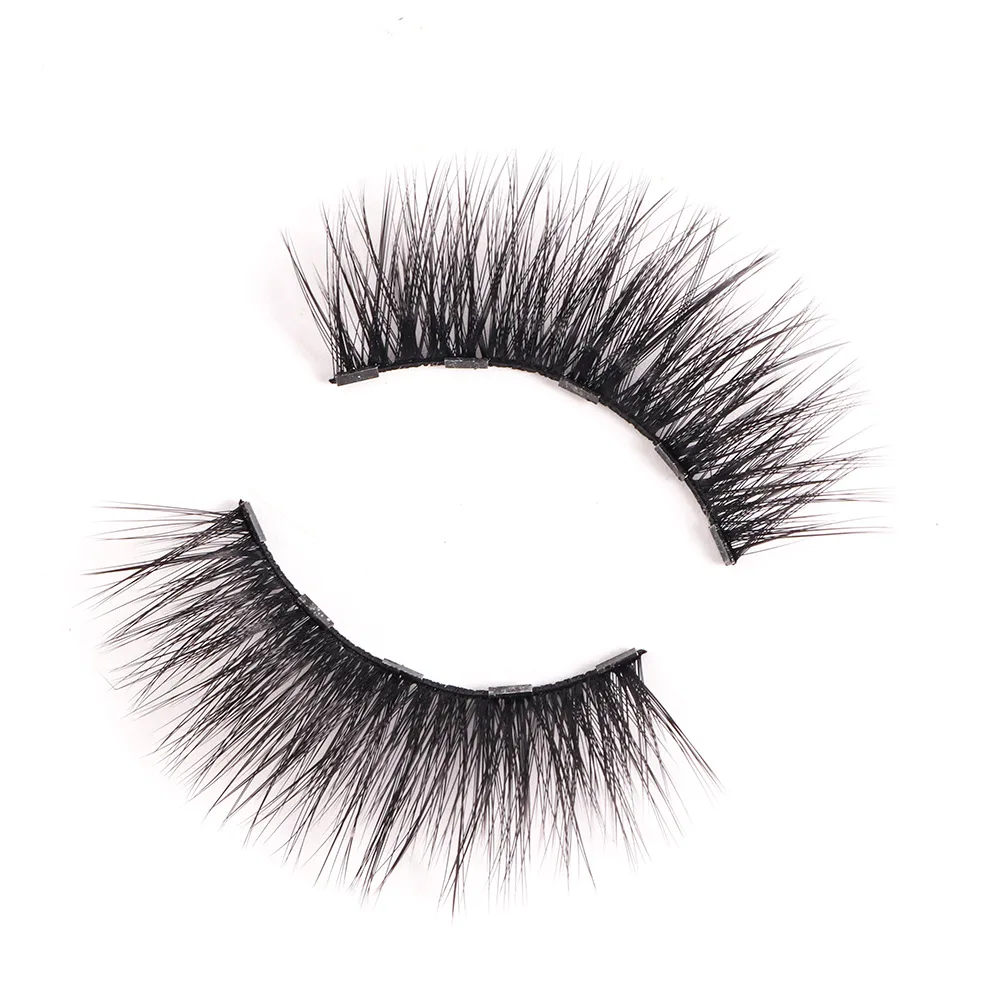 

Natural Look False Eyelashes Extension Magnetic Liquid Eyeliner Magnetic False Eyelashes Tweezer Set, Natural color