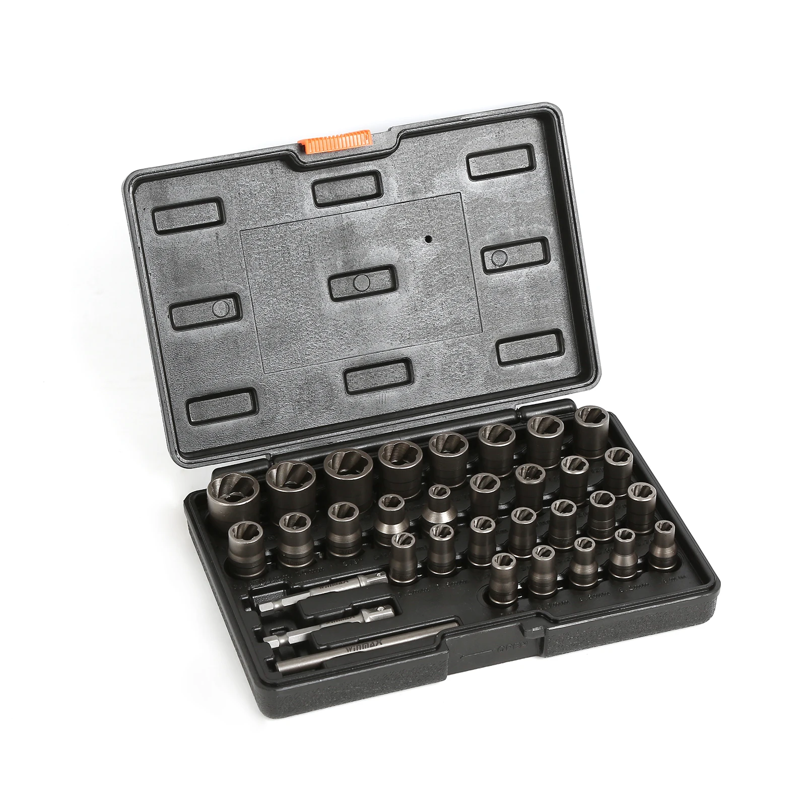 

Winmax 32 Pieces Impact Bolt & Nut Stripped Lug Remover Set