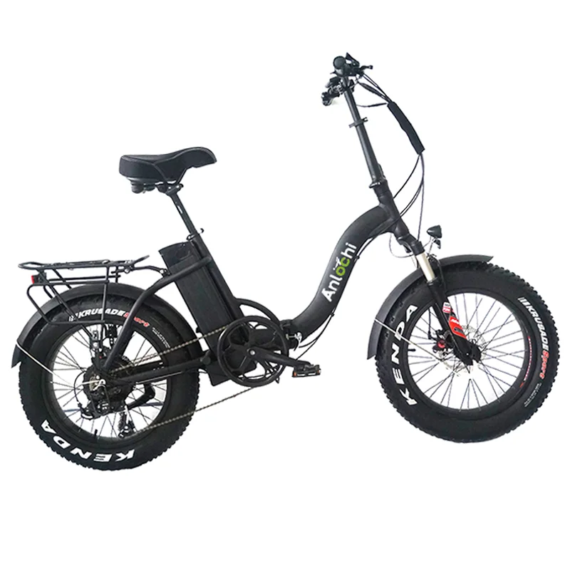 

ANLOCHI Best selling 48V ebike 1000w fat tire e-bike fat tyre folding electric bike for adult