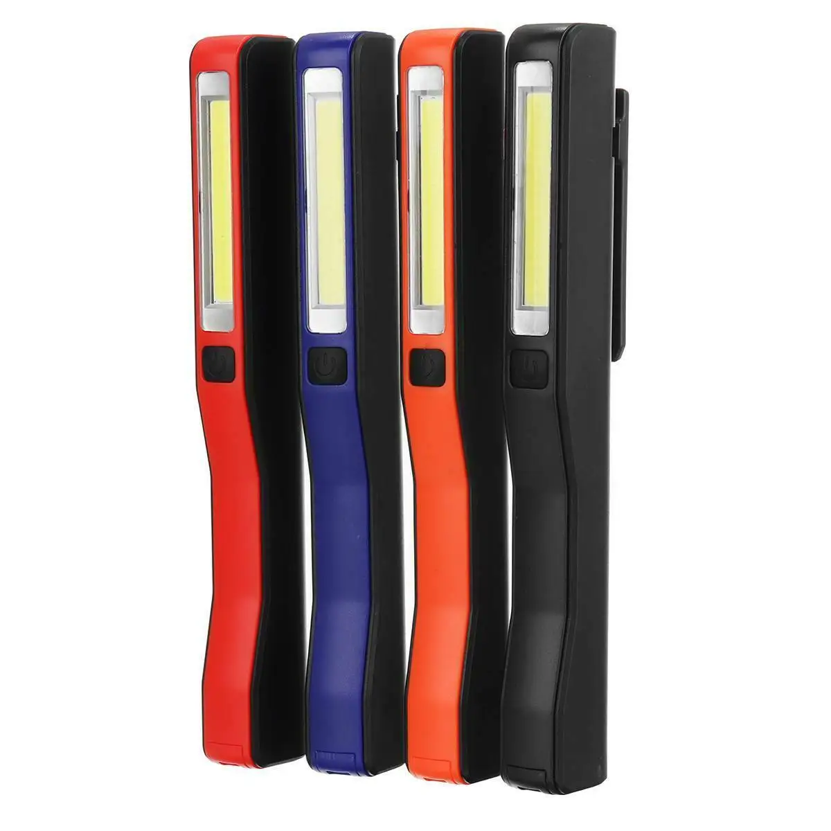 Portable Magnetic Rechargeable LED COB Flashlight Pen Light Torch Inspection Lamp