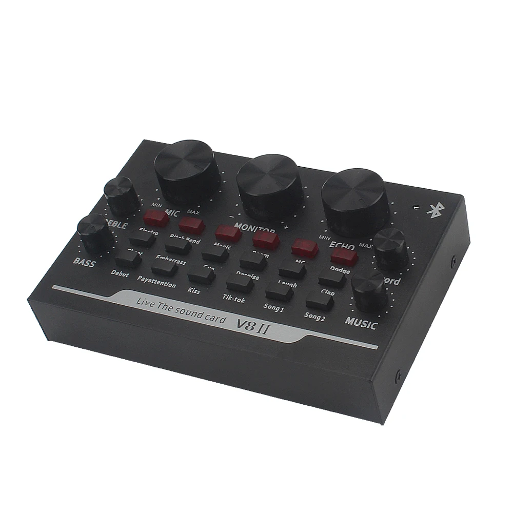 

Hot Selling Professional Studio Microphone With V8 Sound Card