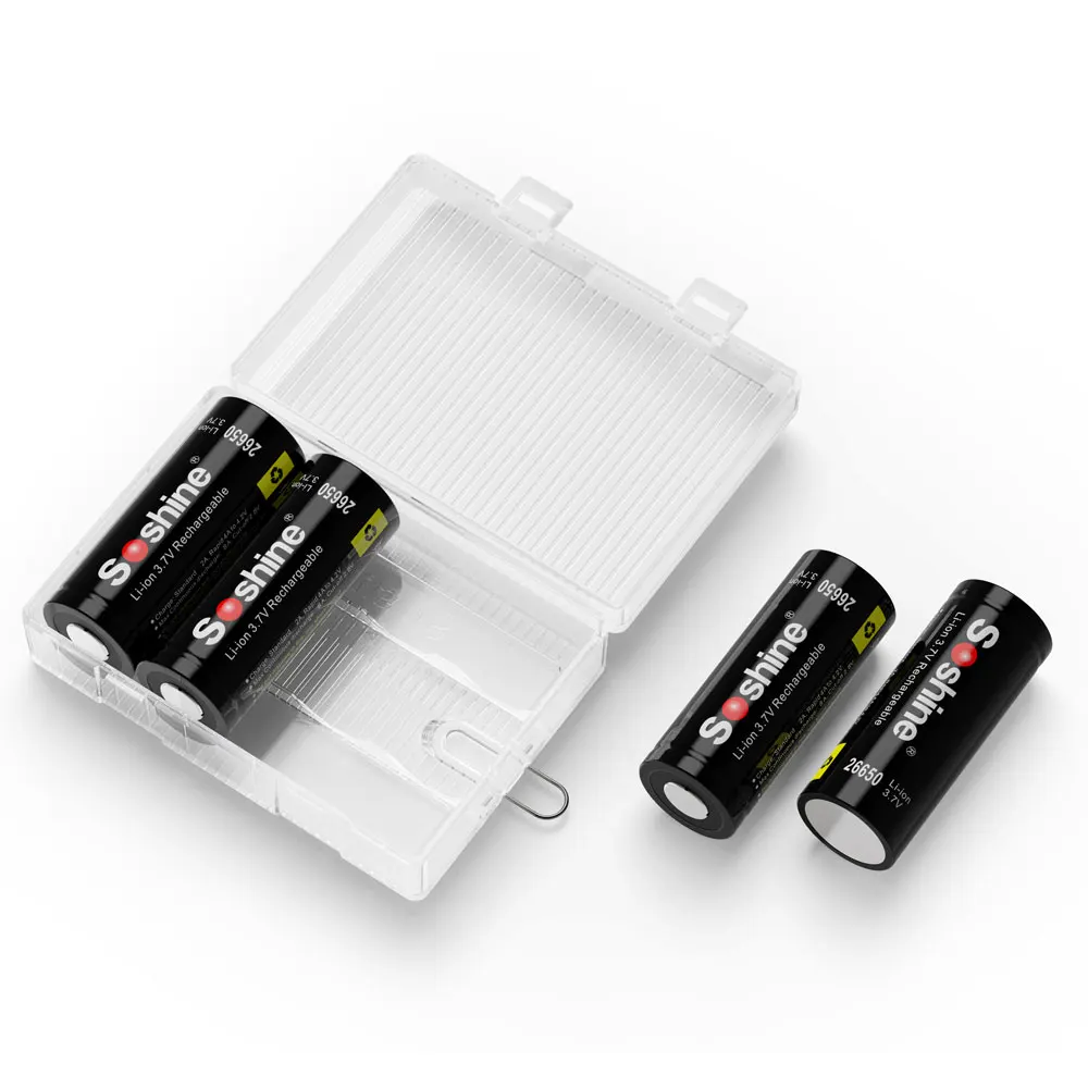 26650x4 Battery Case For 1-4 Cells 26650 Battery Case/holder - Buy ...