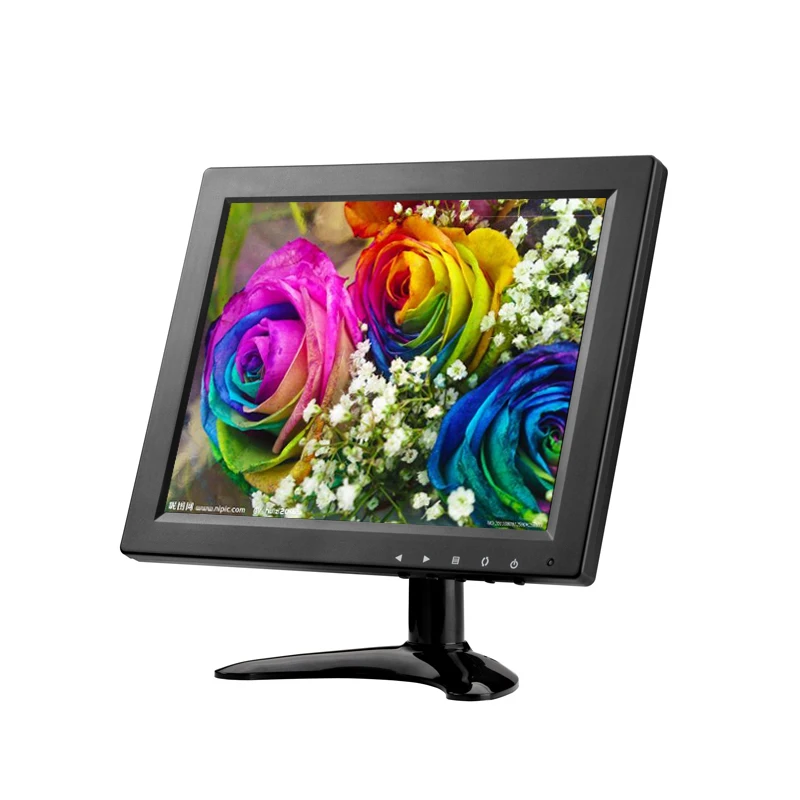 

10 Inch LCD Screen Monitor multi touch with VGA AV HD USB port, Black color