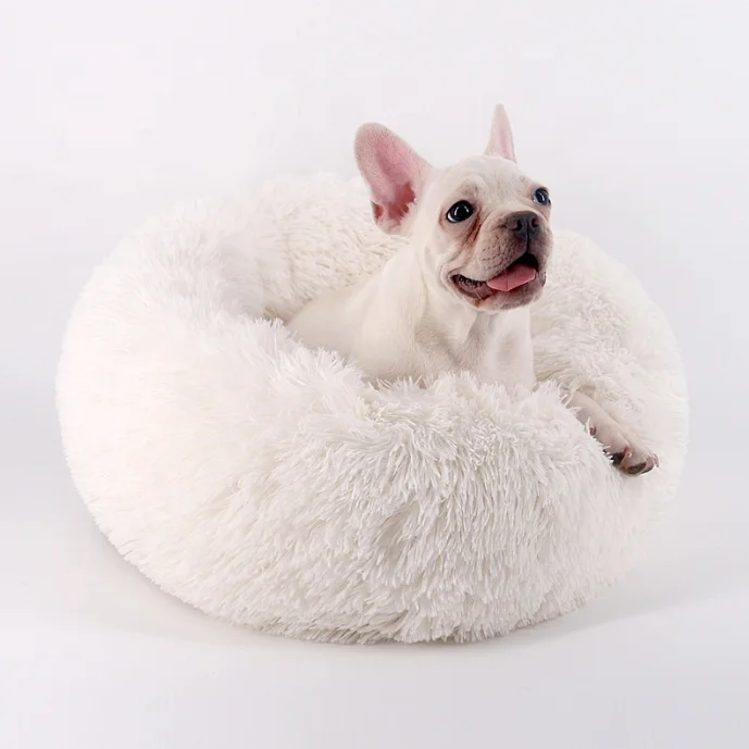 

Comfy Calming Pet Beds luxury Dog Puppy Labrador Cat Marshmallow Bed Washable pet plush bed