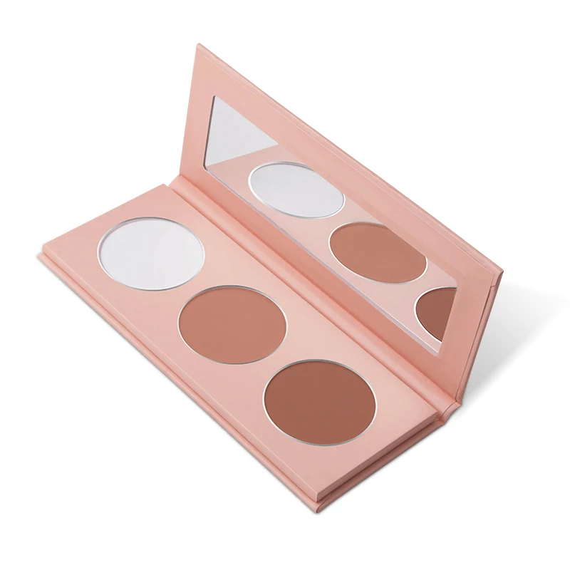 

OEM Face Contouring Makeup Private Label Powder Makeup 3 Colors Contour Palette