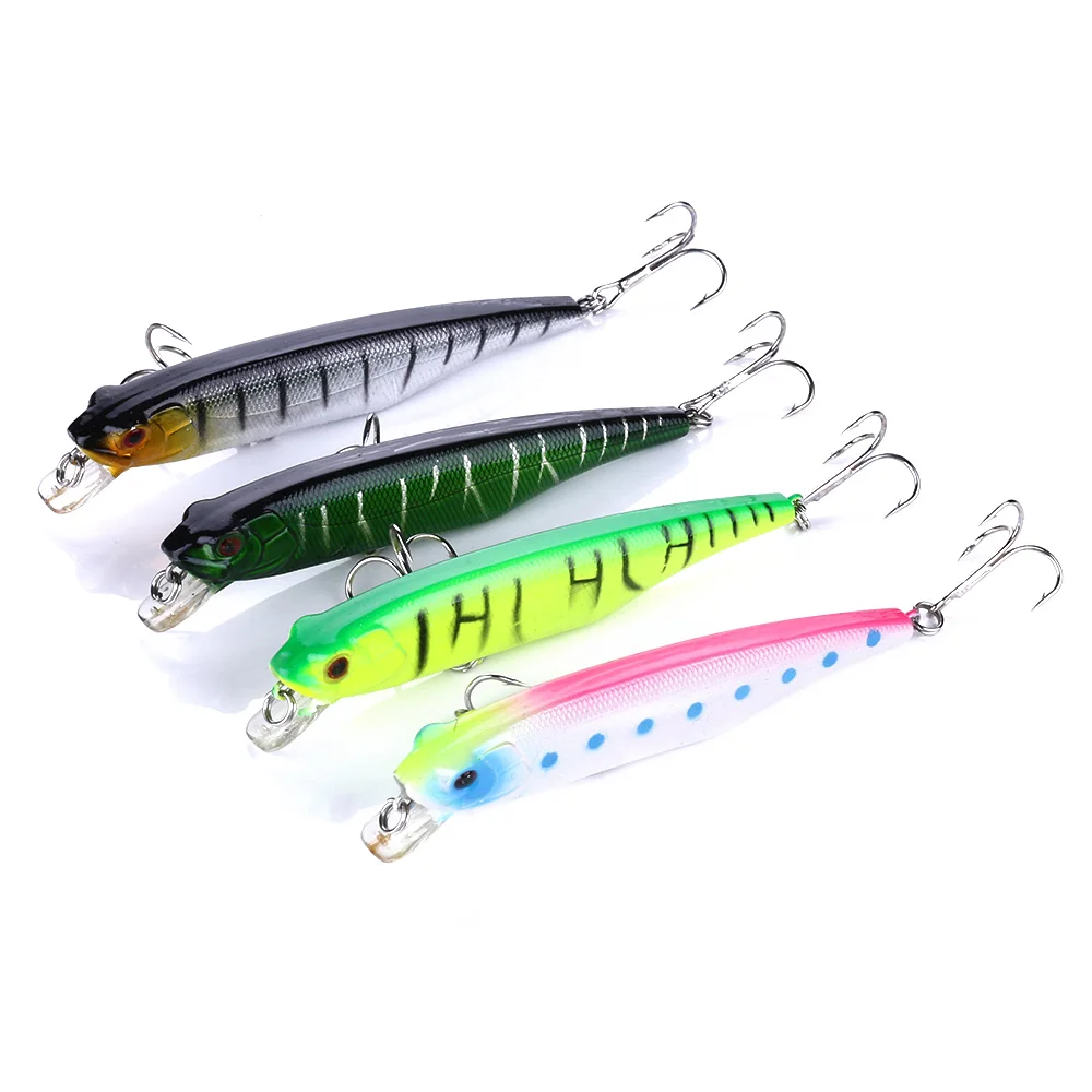 

Hengjia minnow bionic fishing lures 10.5cm 15.4g swing minnow bait for fishing, 4 available colors to choose
