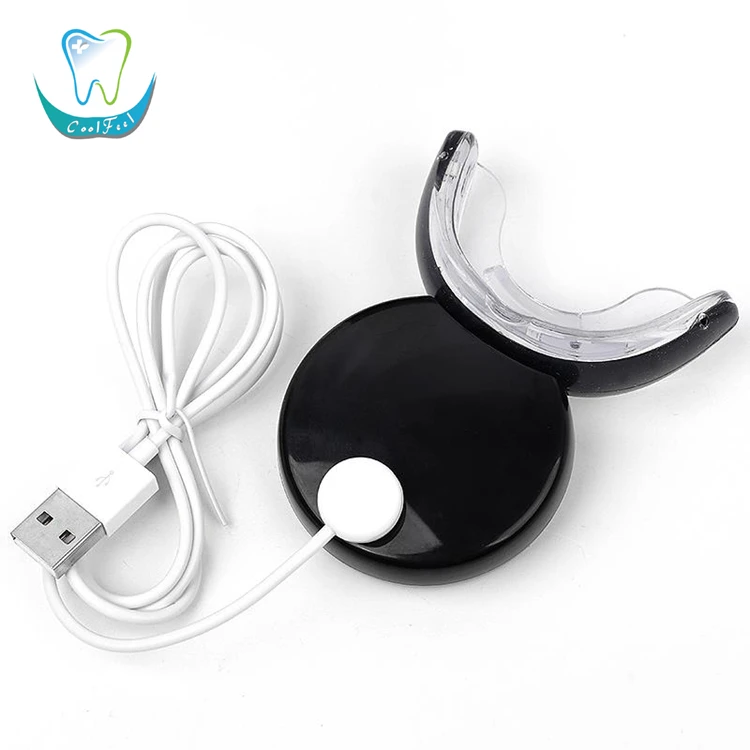 

Custom logo peroxide free cold bule teeth whitening business kit