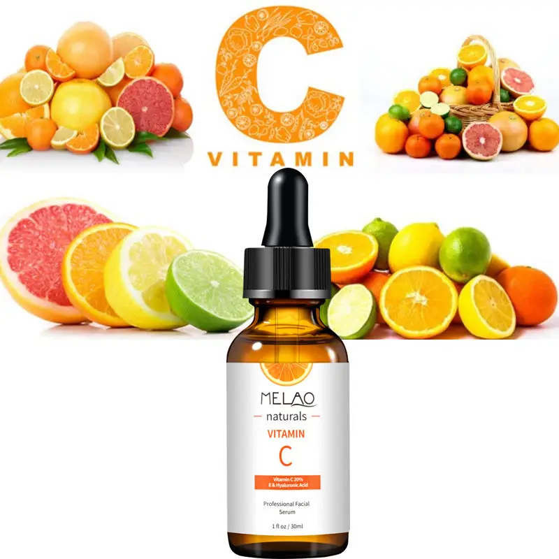 Vitamin C Peptides Korean Skin Face Care Anti Aging Moisturizer Whitening Serum for Beauty Products Vitamin c Face Serum