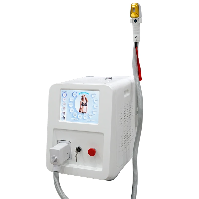 

2021 Portable Laser Hair Removal Machine with Triple Wavelength 808nm 755nm 1064nm hair removal Diode Laser