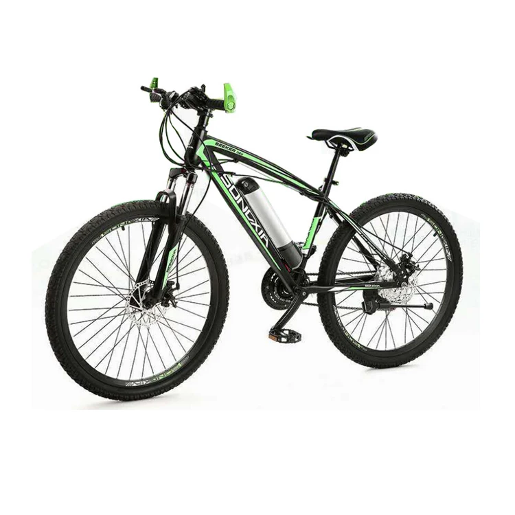

Cheap hot selling 26 inch bicycle two wheel power assist electric bike electric moped scooter, Green, red, black