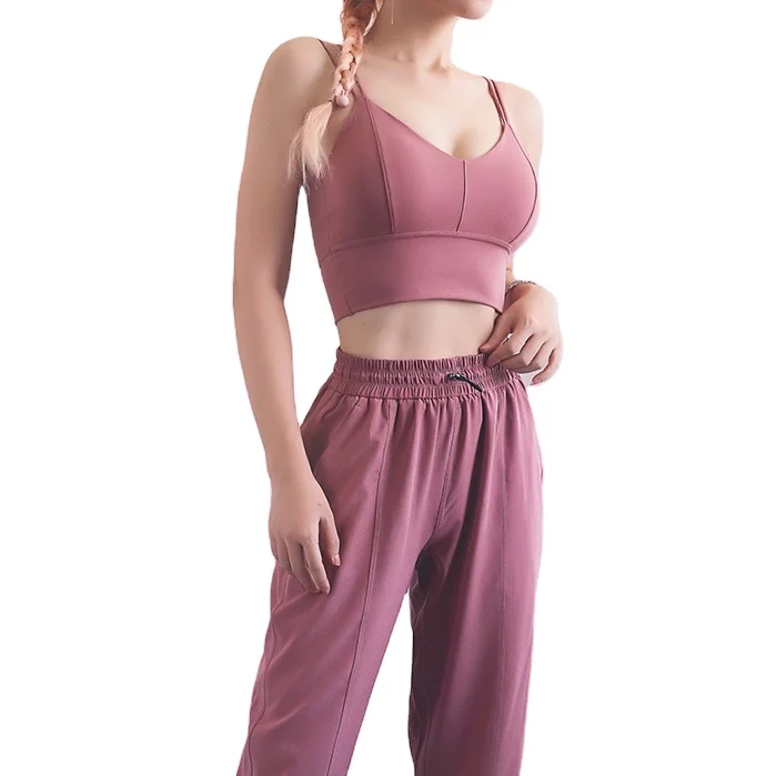 

Running vest plus size yoga wear set women fitness yoga set, 7 colors