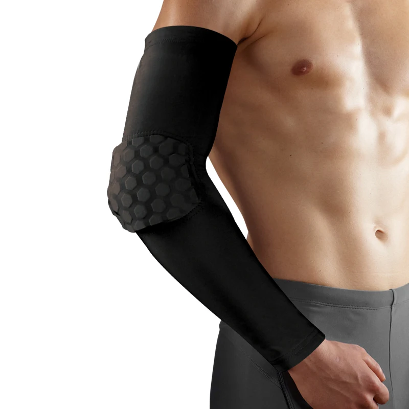 

Excersise men sport basketball arm sleeve elbow brace support