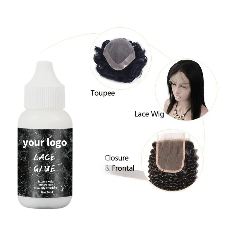 

Wholesale Strong lasting Lace Wig Glue pineapple Private Label Water proof hair glue ghost bond Adhesive hair extension