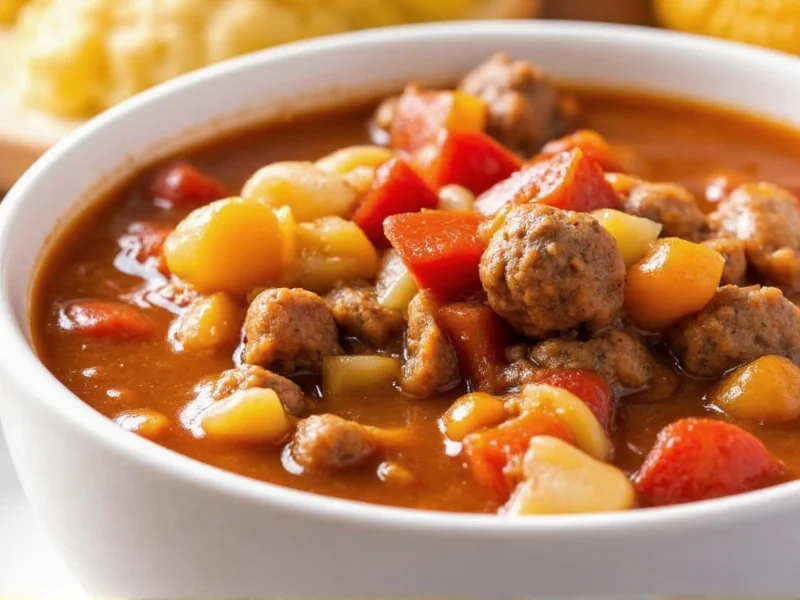 Perfect Hamburger Soup Recipe: Classic Comfort Food Guide