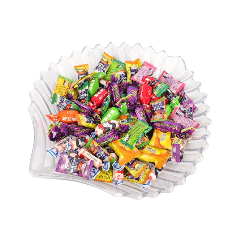 

Decorative 7" Fruit Tray Colorful Holder For Home Party, White