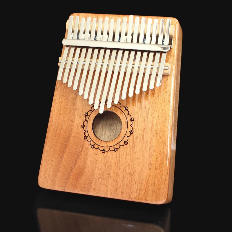 
On-sale Mahogany Wood Kalimba 17 Key Mbira Thumb Piano Good sound 