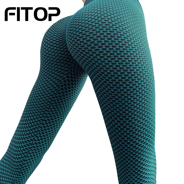 

sexy buttlift active honeycomb workout yoga gym texture leggings high waist butt lift, Multi-color