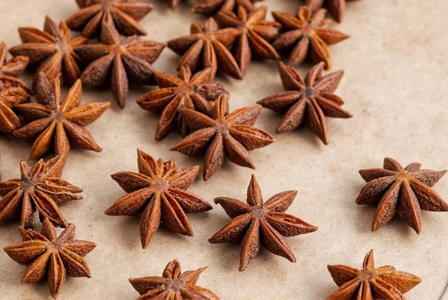 Chinese five-spice powder and star anise comparison