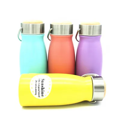 

Mikenda take out fashion cartoon milk wood lid stainless steel vacuum thermos flask portable water cup custom, Mix