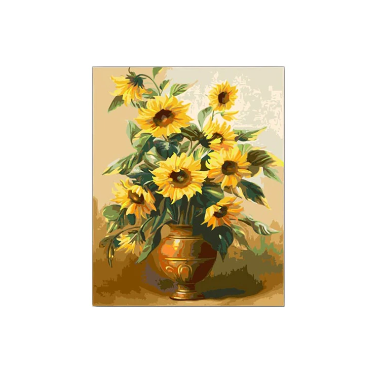 

Best Selling Modern Decoration Home Canvas Art Flower Oil Painting