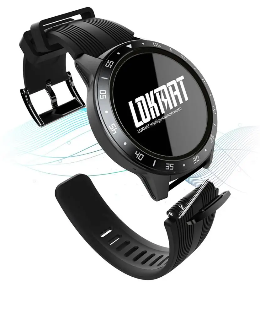 

Most popular!!LOKMAT TK05 Smart Watch 1.3inch BT 4.0 Pedometer Heart Rate Alarm Remote Camera GPS Sports Smartwatch Men