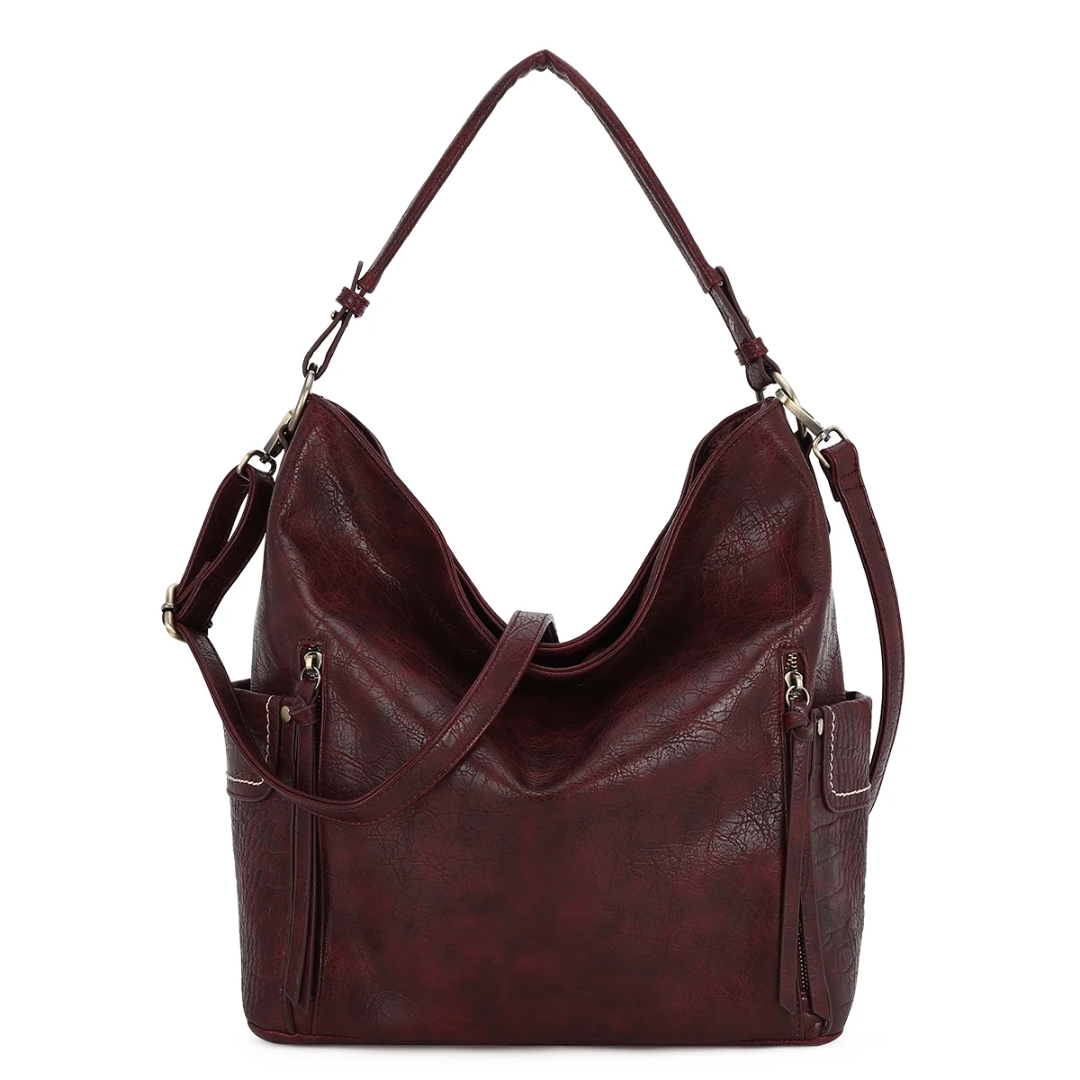 

ZOCAI Shoulder Bags Purses and Handbags for Women Faux Leather Shoulder Tote Bags Wallets, As photos or customizable