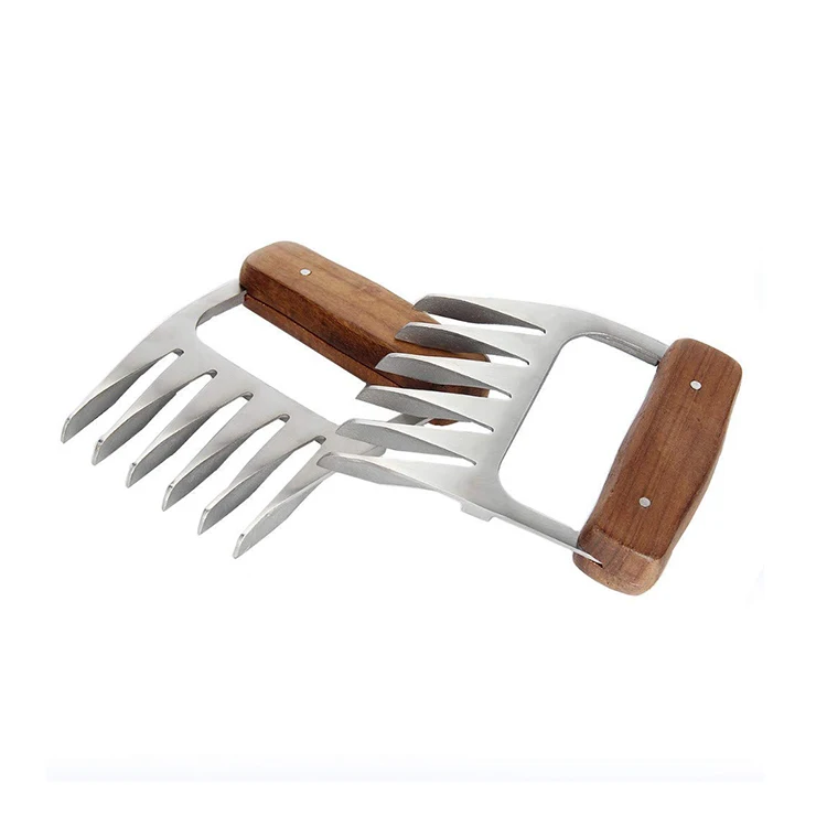 

Stainless steel Metal Meat Claws Pork Pullers Paws BBQ Meat Forks