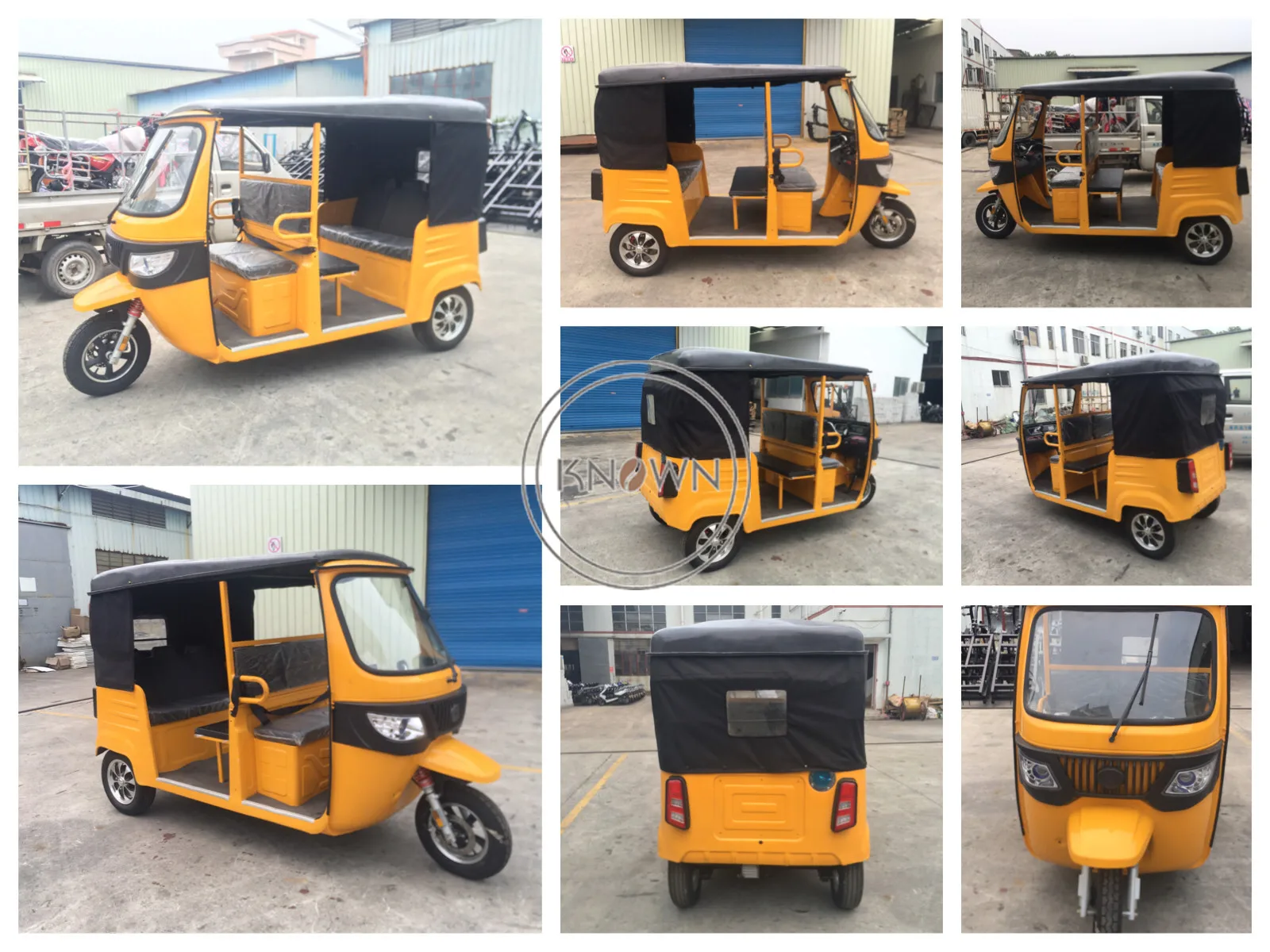 Electric And Gasoline Tricycles 3 Wheeler Tuk Tuk Electric Adult